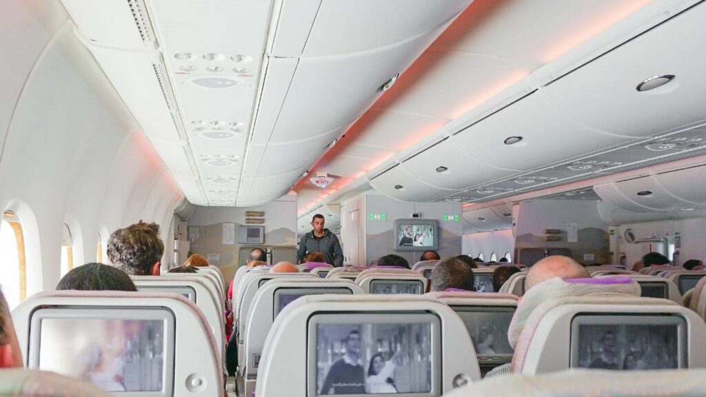 FLIGHT WITH A SINGLE MOVIE
