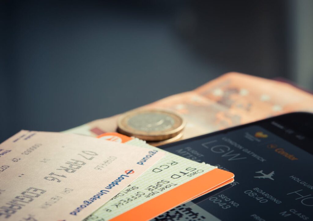 PAPER AIRLINE TICKET