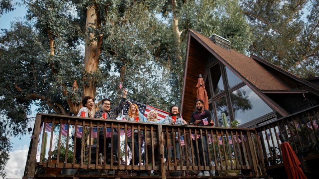 Moldovan rural guesthouse family

