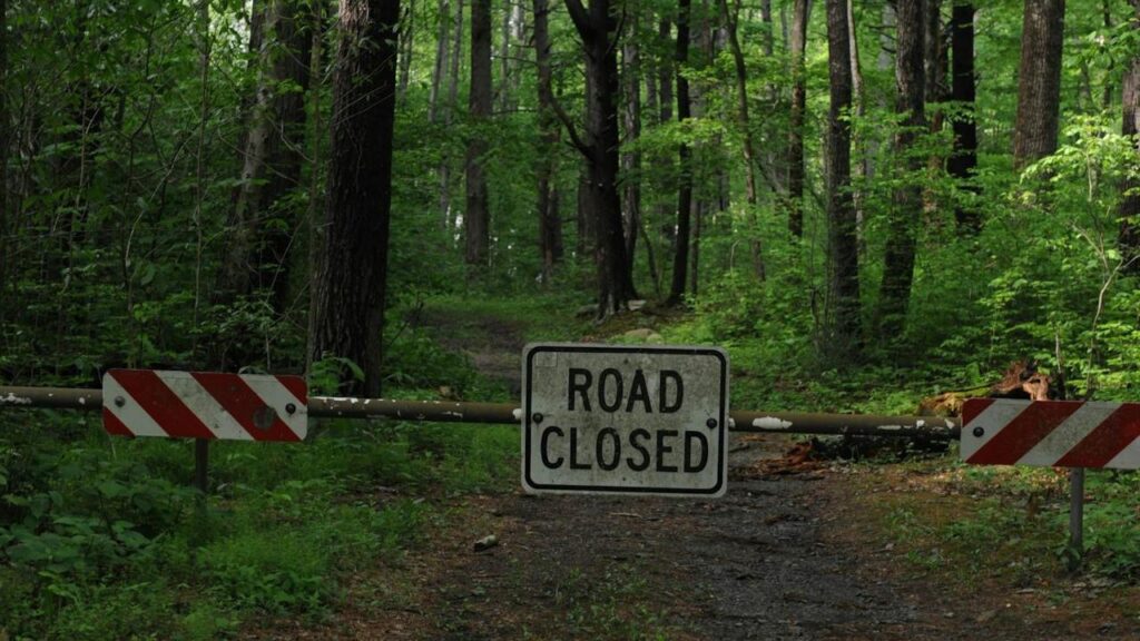 Ignoring Trail Closures and Warnings