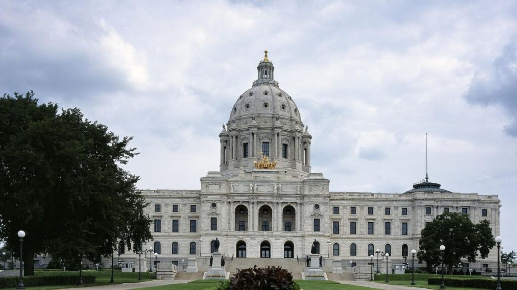 The Minnesota State Capitol in St. Paul
