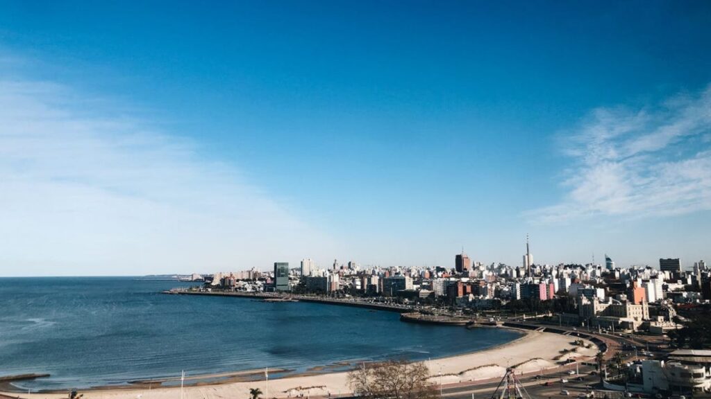 Montevideo Pocitos beach Carrasco neighborhood Ciudad Vieja Punta del Este Uruguay
