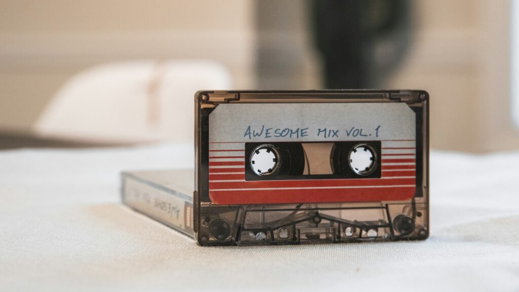 mixtape cassete car