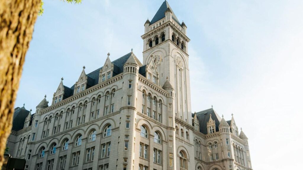 Old Post Office Tower observation deck DC