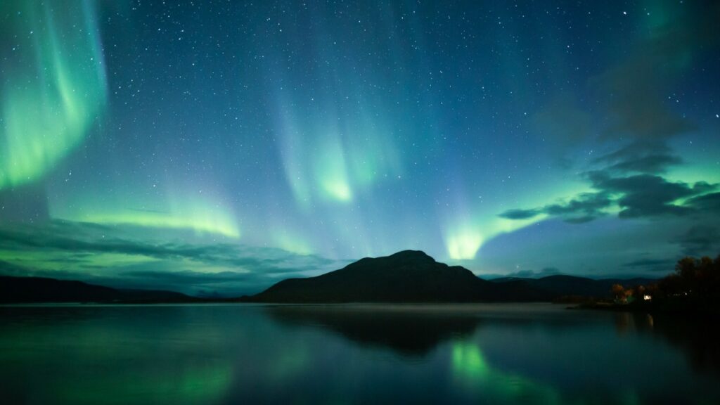 Kilpisjärvi, Suomi Northern Lights