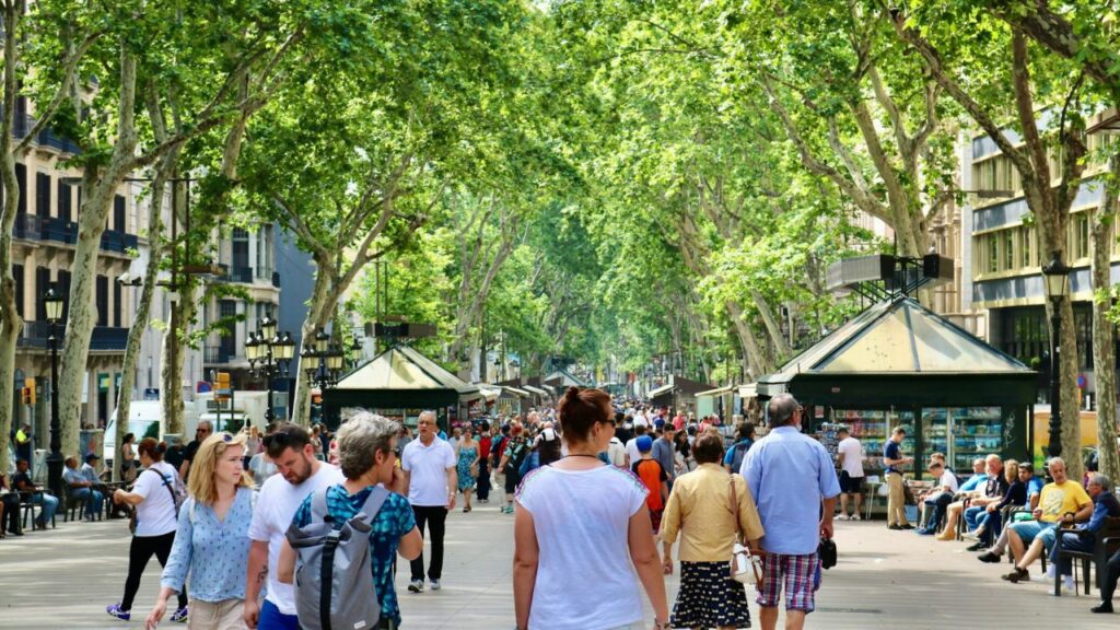 La Rambla, Barcelona, Spain