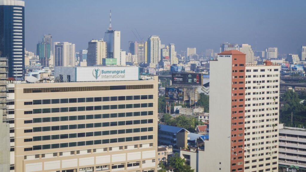 Bangkok -THAILAND-20 NOVEMBER 2015-- The city of Bangkok,is the capital and most populous city of Thailand. It is known in Thai as Krung Thep Maha Nakhon.Bangkok is very modern with many skyscrapers