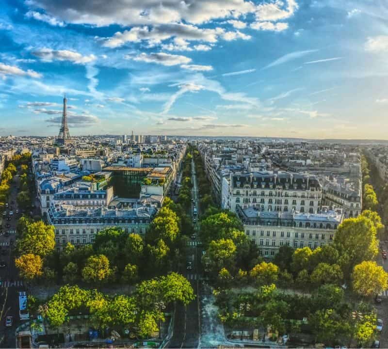 Avenue des Champs-Élysées, Paris, France