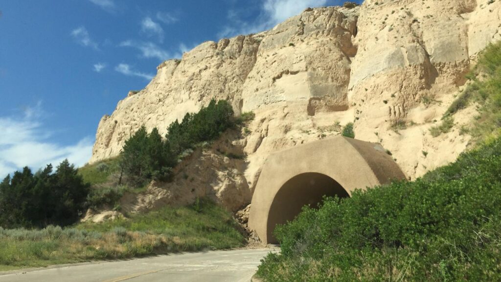 Tunnel on the Scotts Bluff Summit Road