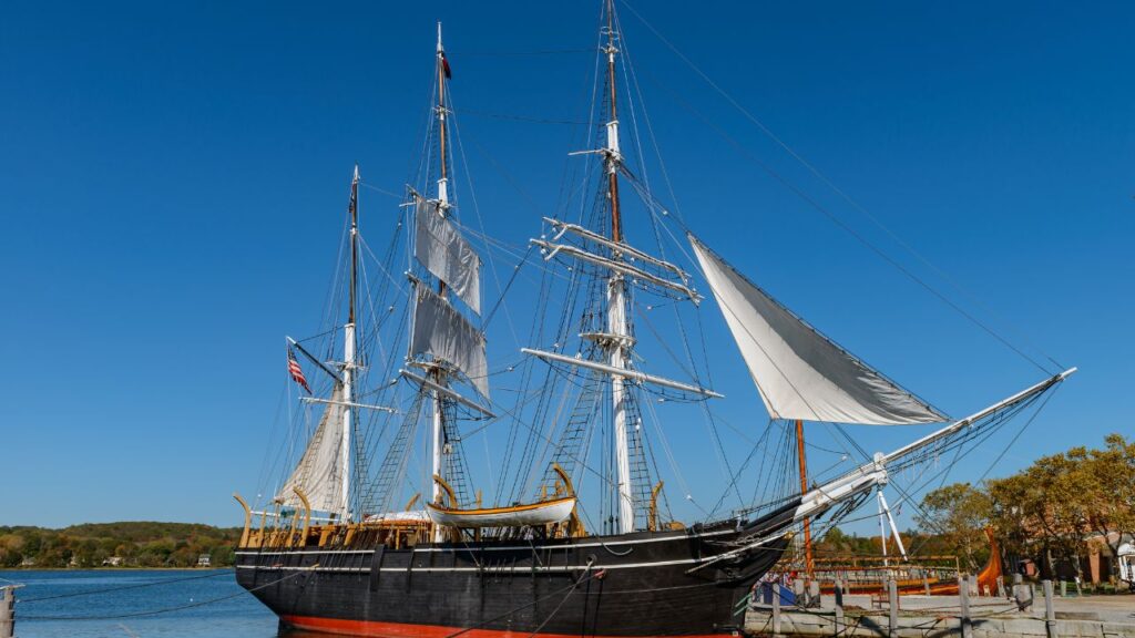 Charles W. Morgan The Last Wooden Whaleship in the World Built and launched in 1841