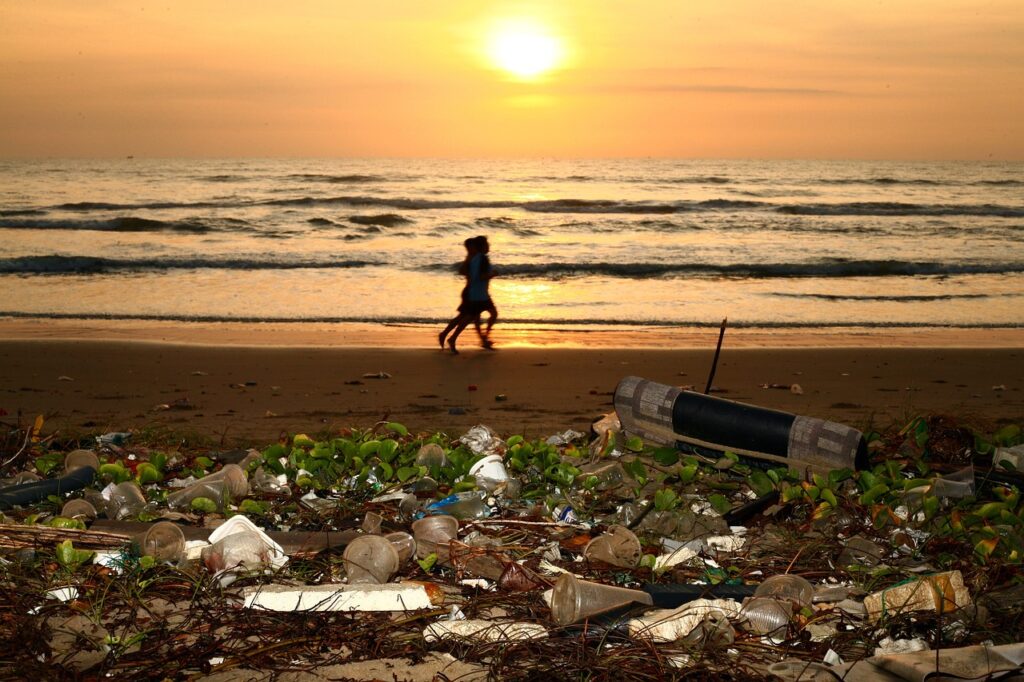 Hawaii beach littering

