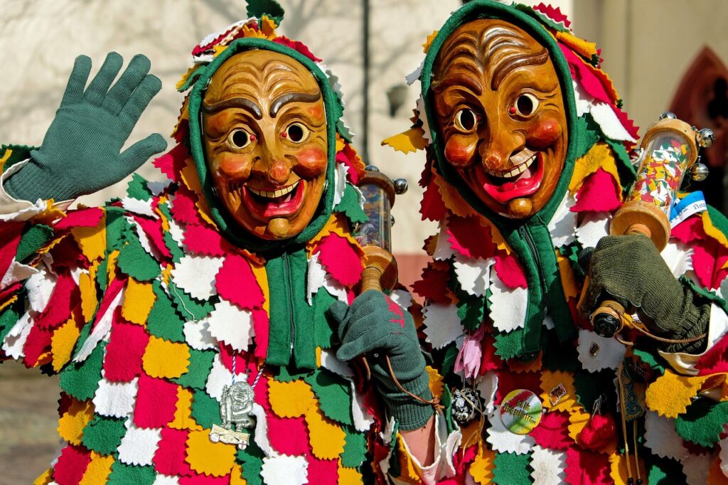 Venice Carnival masks and costumes St Mark’s Square