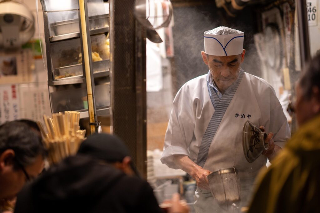 Chef cooking class on cruise ship