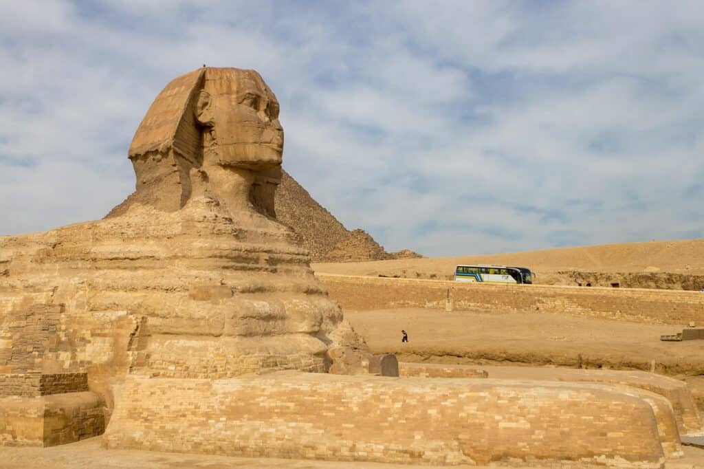 Egypt, Giza, Pyramid image.