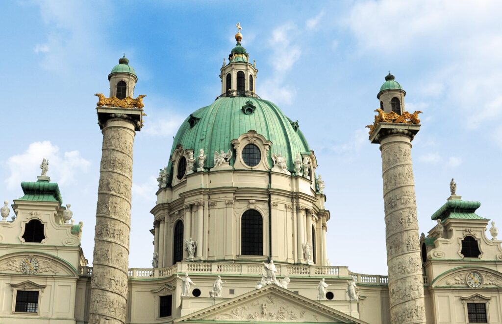 German in Vienna, Austria