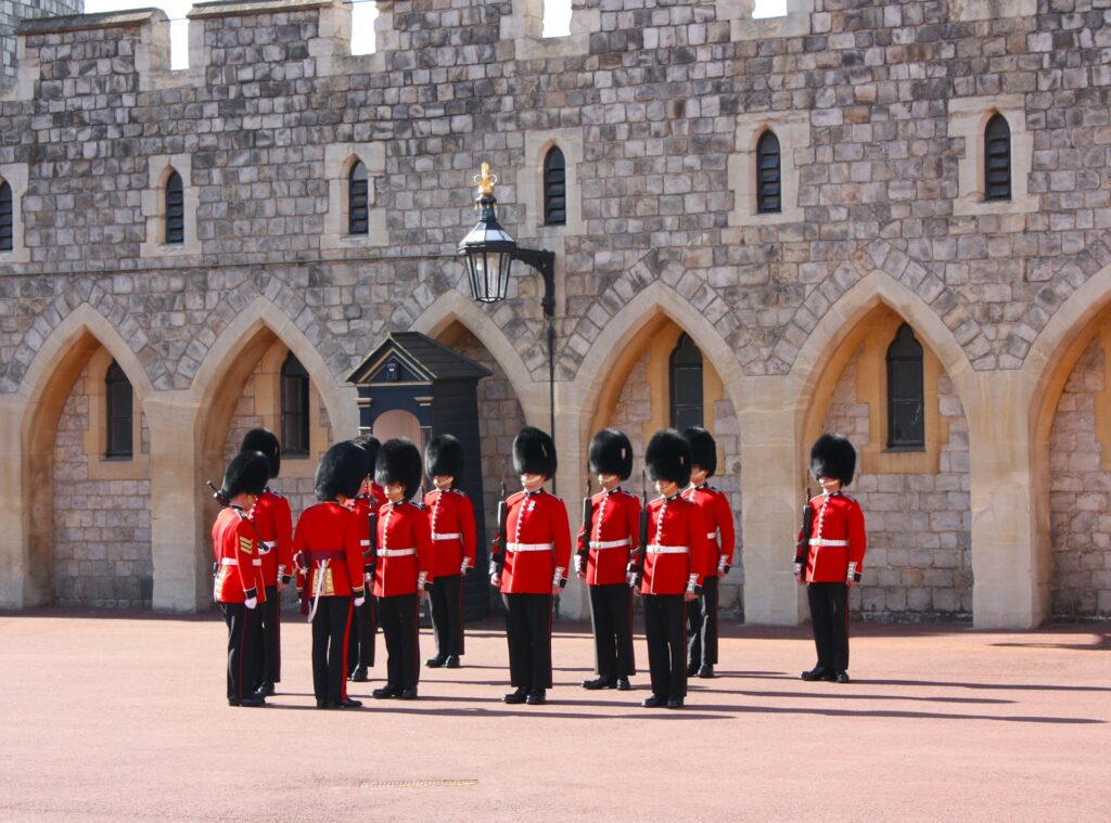 Group shot of senior working royals