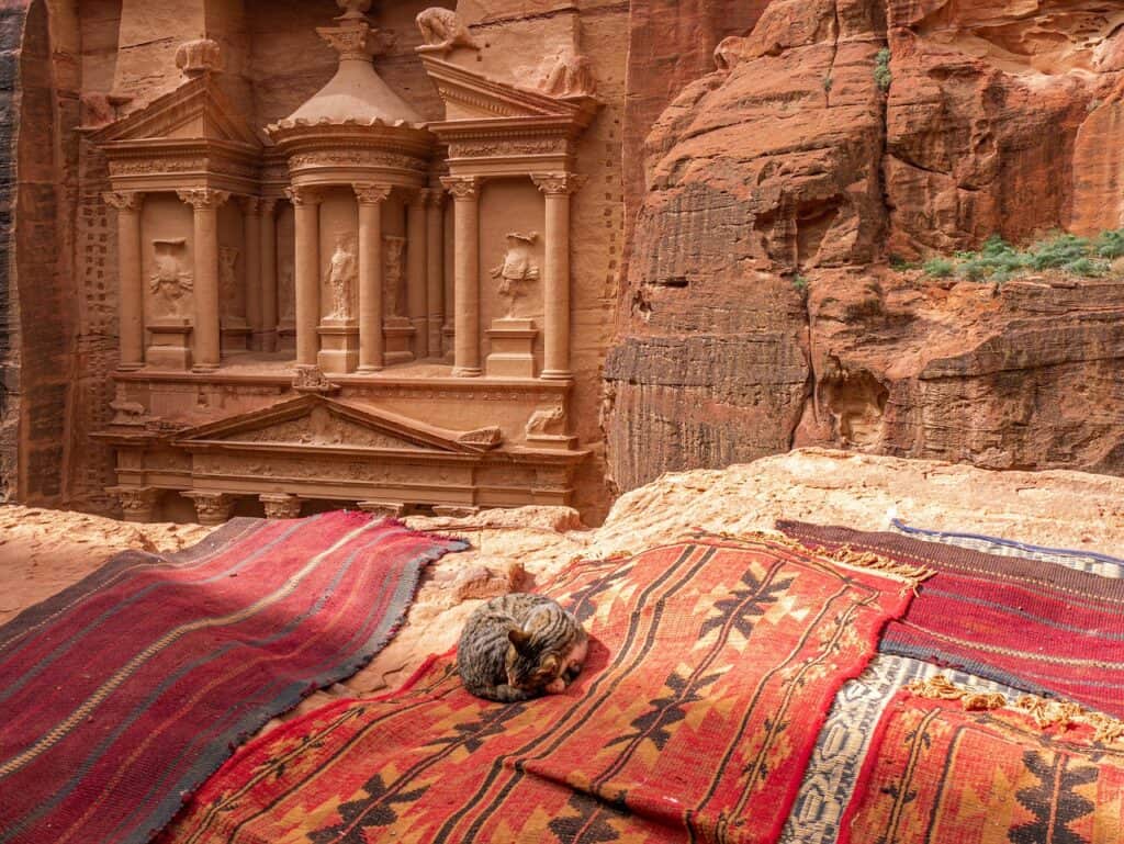 Petra, Jordan, Treasure house image.