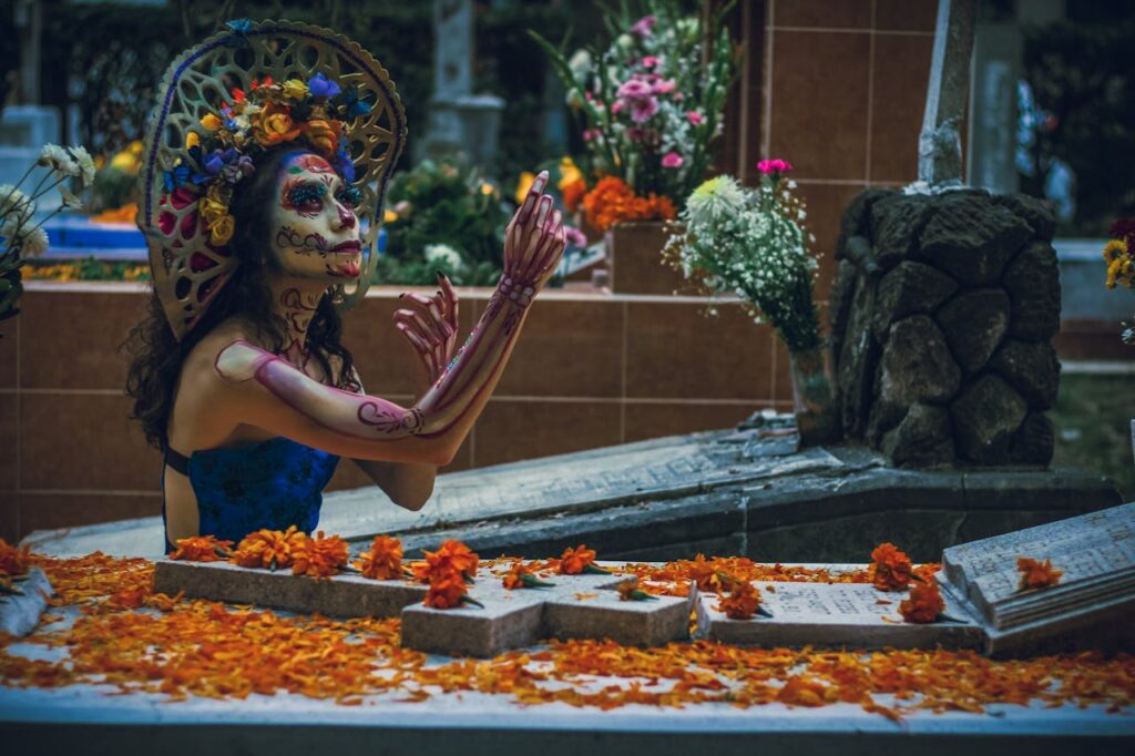 Day of the Dead altars ofrendas marigolds