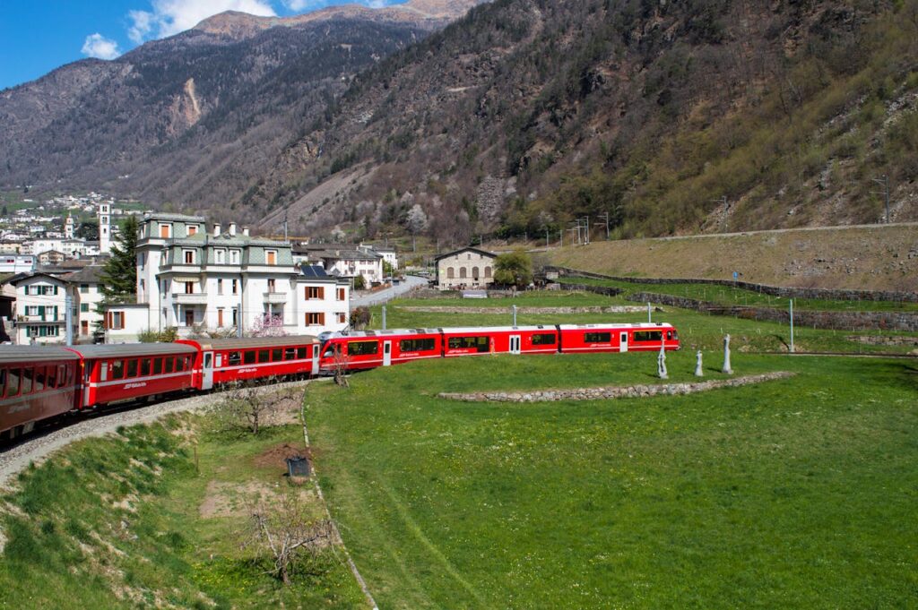 Bernina Express, Switzerland to Italy