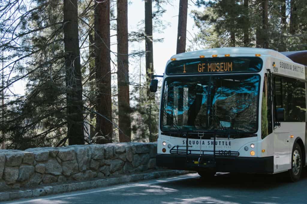Lake O’Hara shuttle bus Yoho National Park