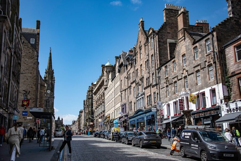 The Royal Mile, Edinburgh, Scotland