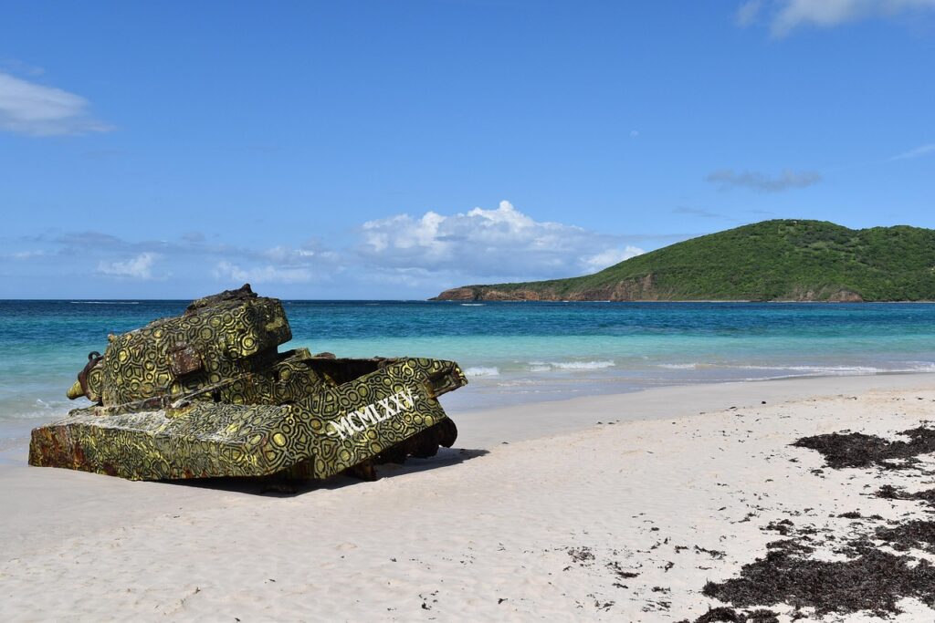 Playa Flamenco, Culebra, Puerto Rico