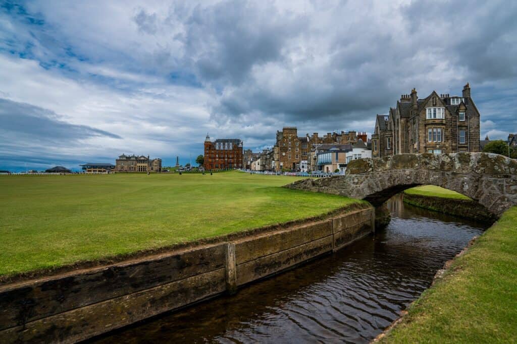 St Andrews Old Course Swilcan Bridge