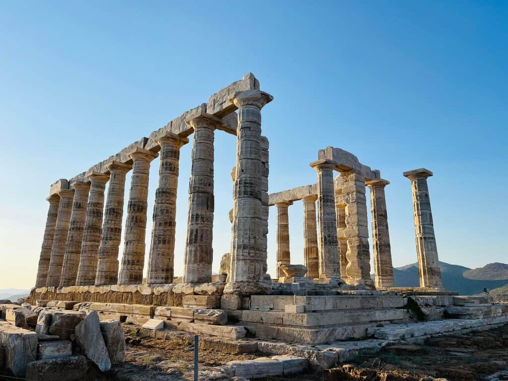 Temple, Athens, Greece image.