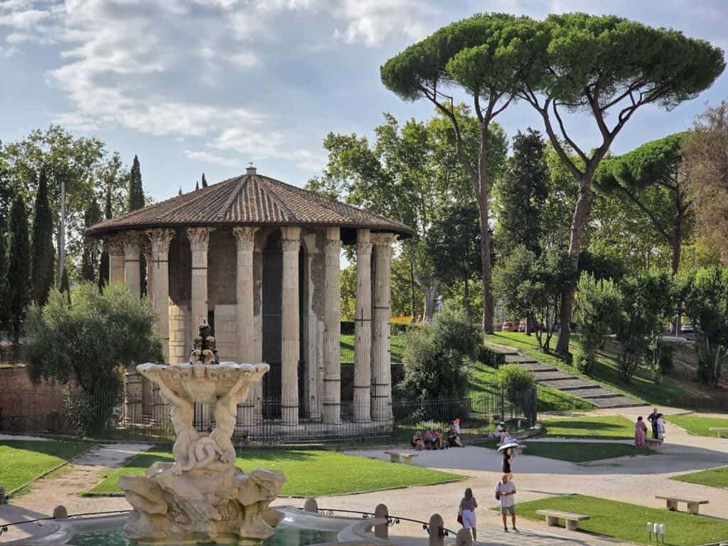 Temple of Hercules in Rome's Ancient Forum