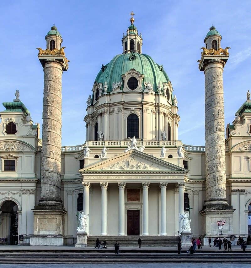 German in Vienna, Austria