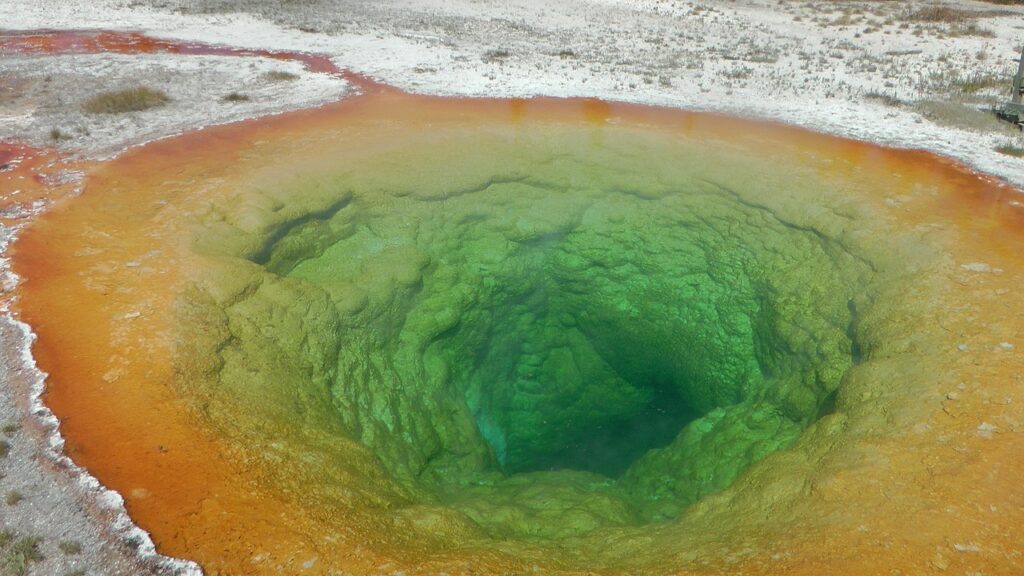 Yellowstone acidic pool
