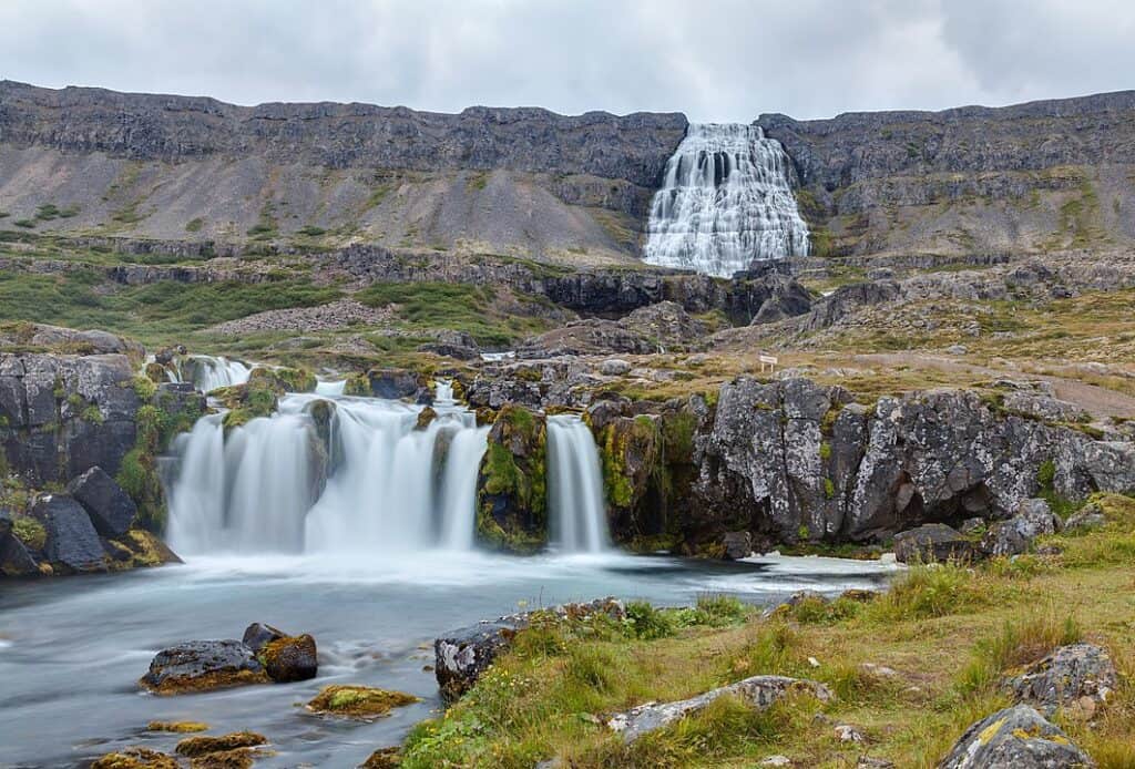 Dynjandi Waterfall, Westfjords