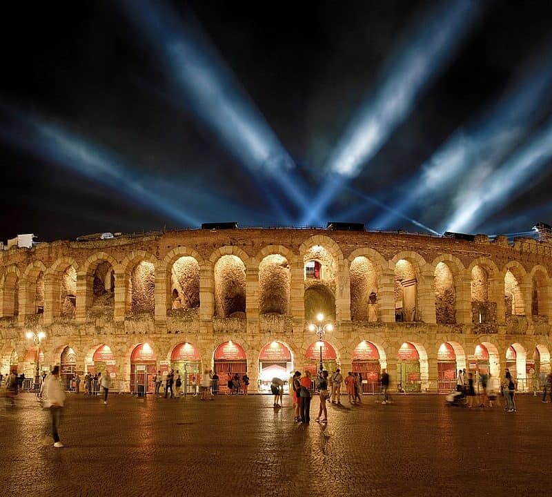 verona, italy roman ruins
