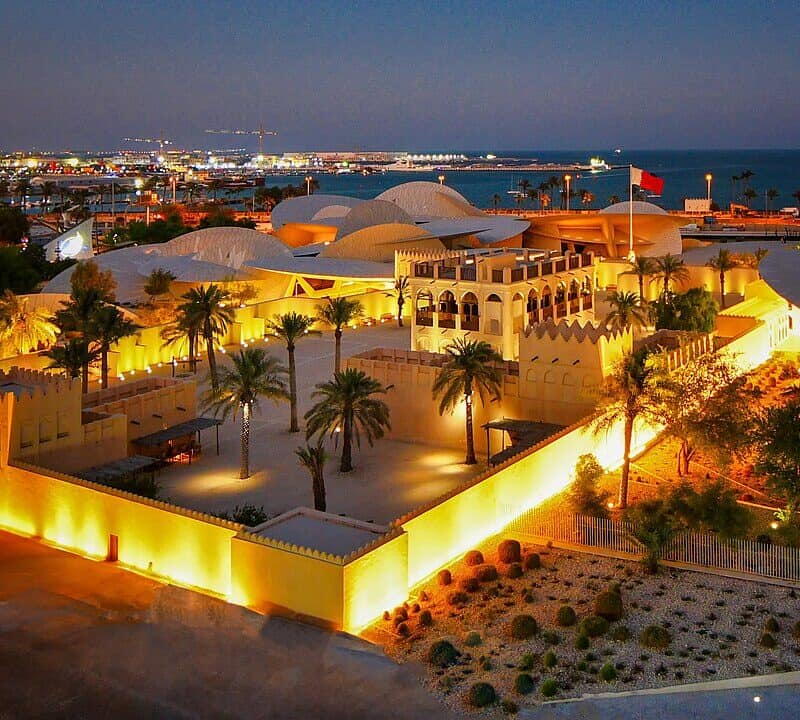 National Museum of Qatar desert rose architecture