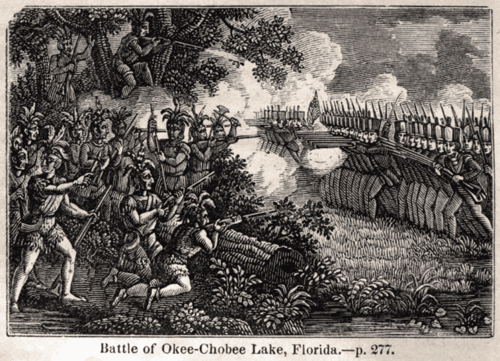 Battle of Lake Okeechobee, 1837