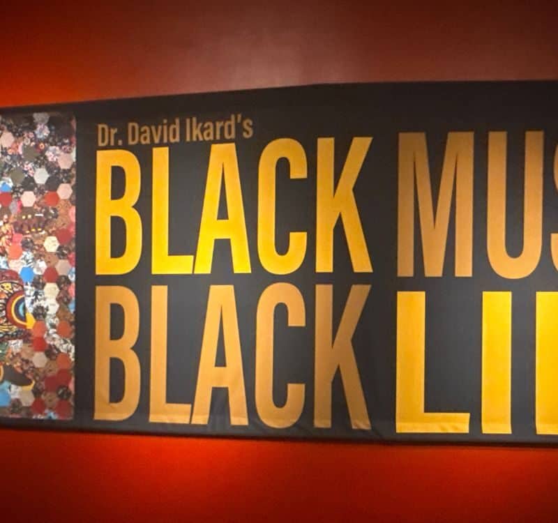 Black Music Black Life by Dr David Ikard exhibit at National Museum of African American Music in Nashville, Tennessee