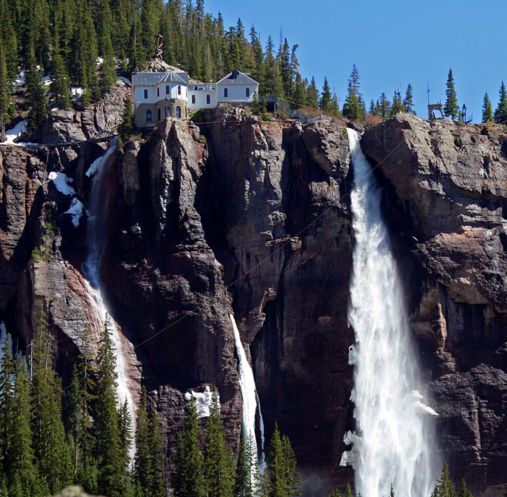 Bridal Veil Falls Telluride CO