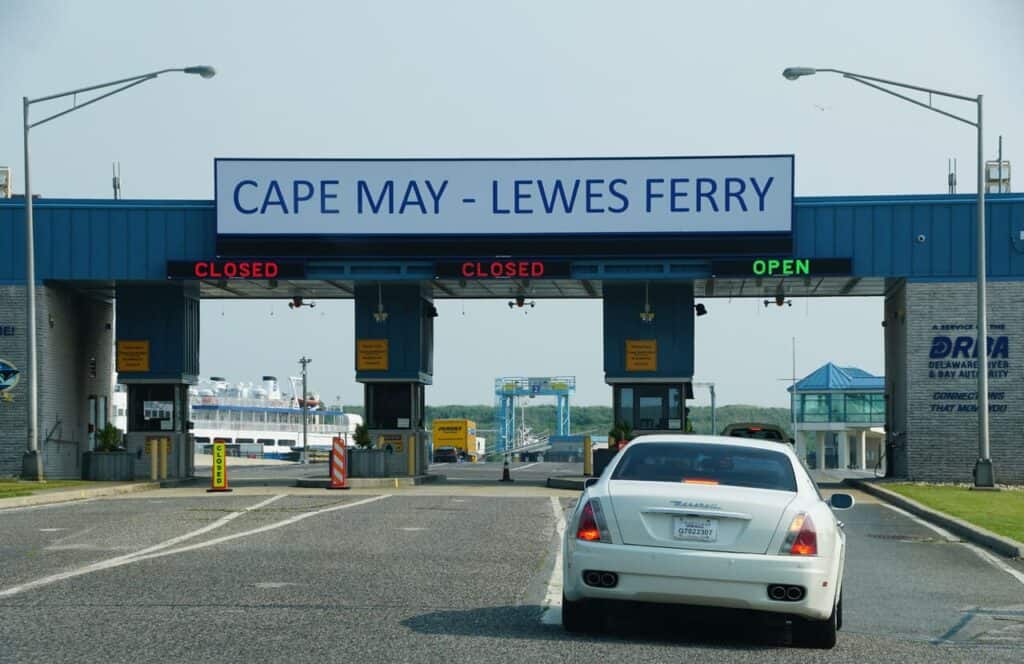 Cape May–Lewes Ferry, New Jersey to Delaware