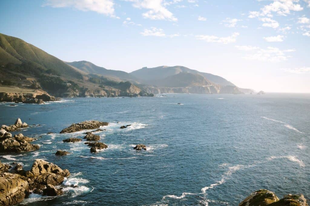 Scenic Coastal View of Big Sur, California