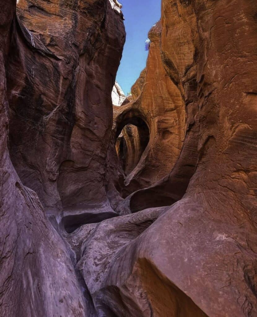 Peek-a-Boo and Spooky Gulch Slot Canyons