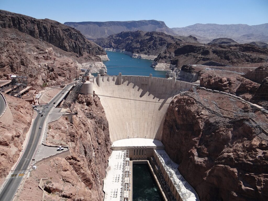 Hoover Dam, NevadaArizona Border