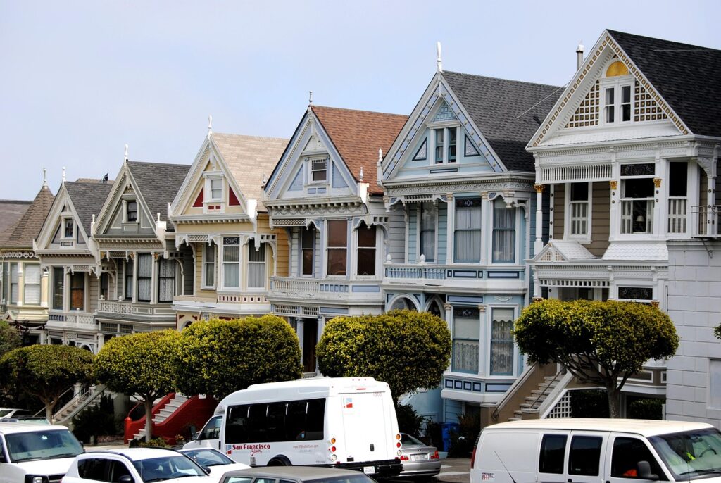 Houses, San francisco, Architecture image.