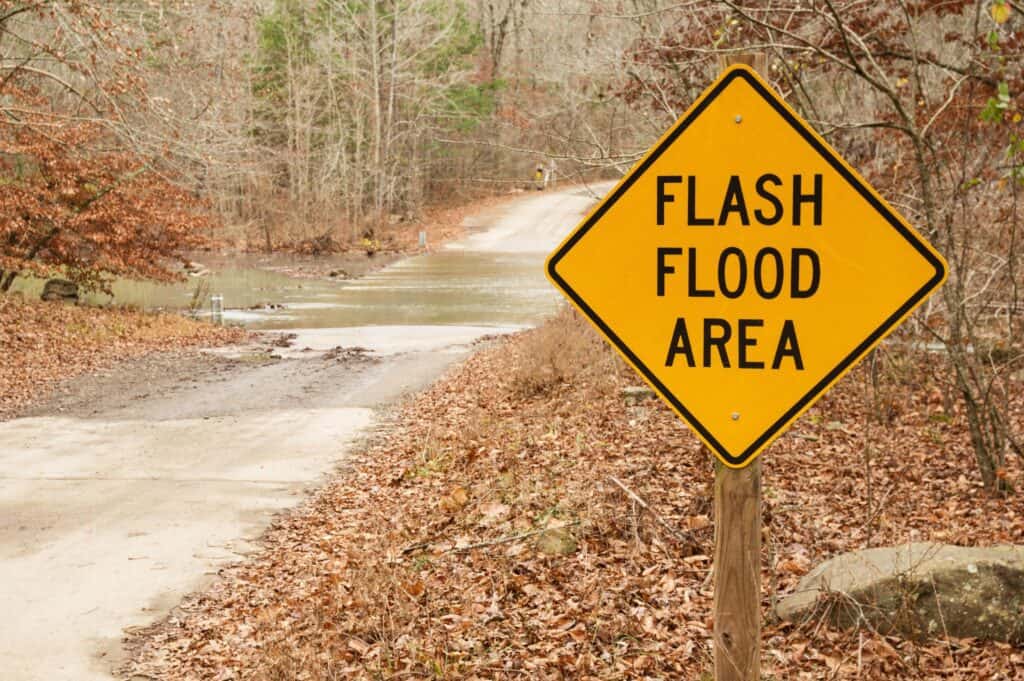Respect Closures And Flash Flood Signs