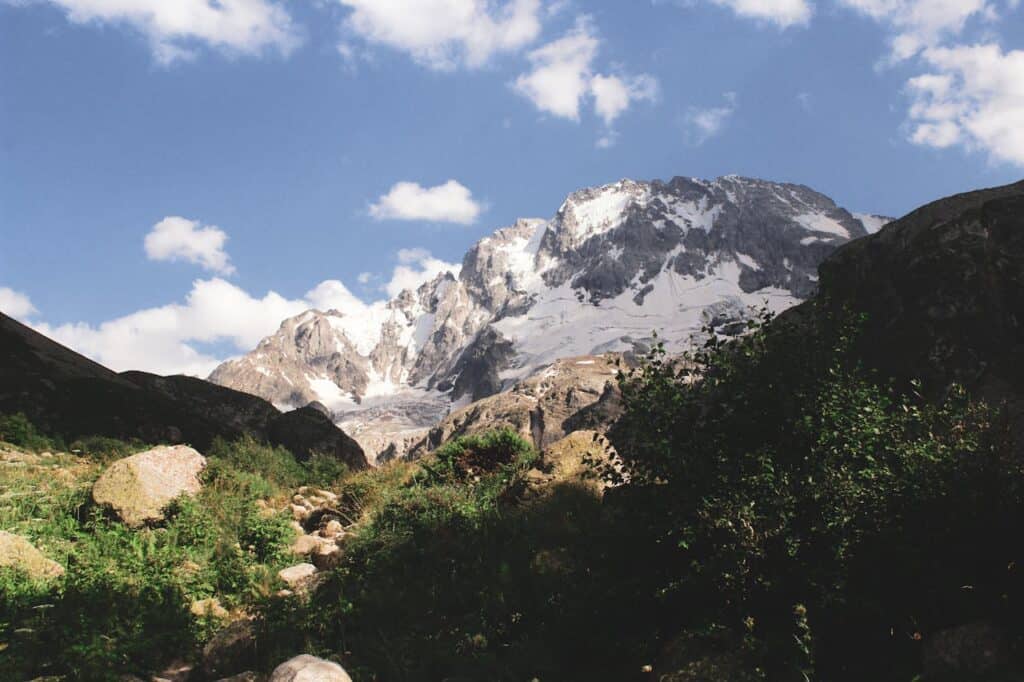 A View of the Caucasus Mountains