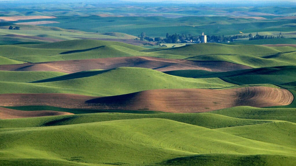 Palouse Hills, Washington and Idaho