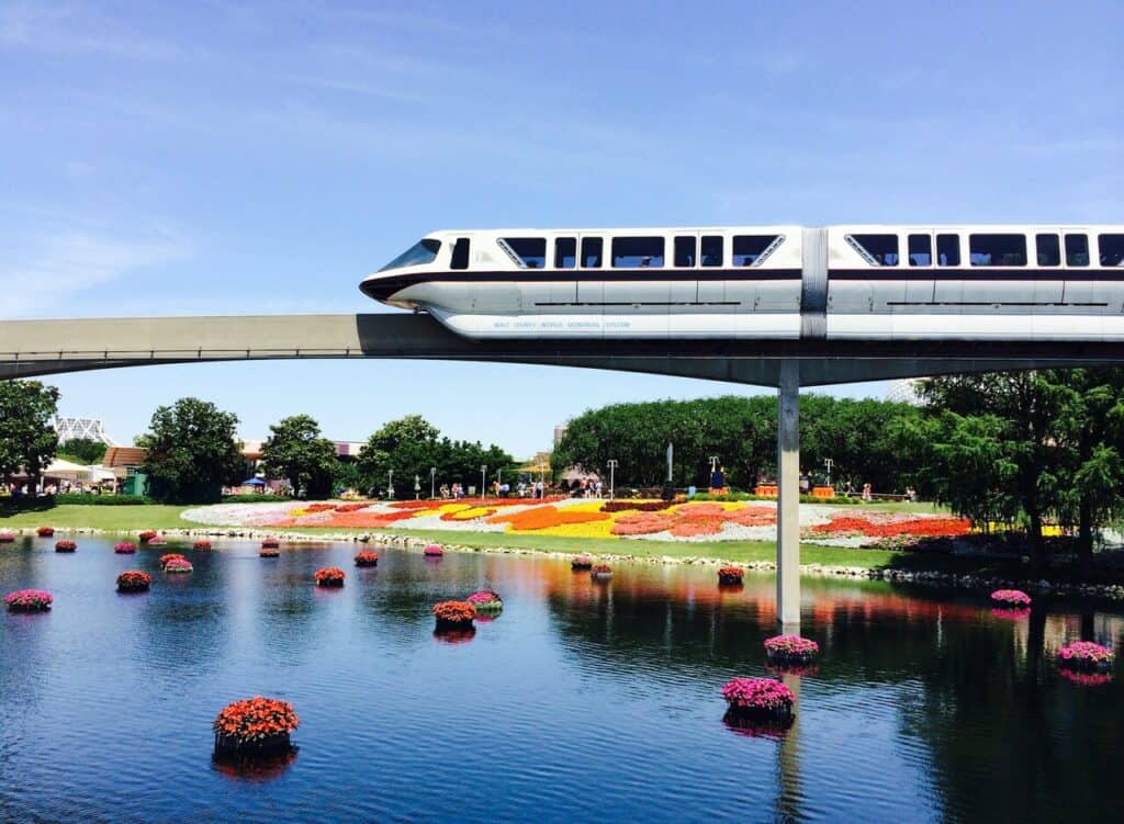Ride the Monorail Loop Disney World, Orlando, United States