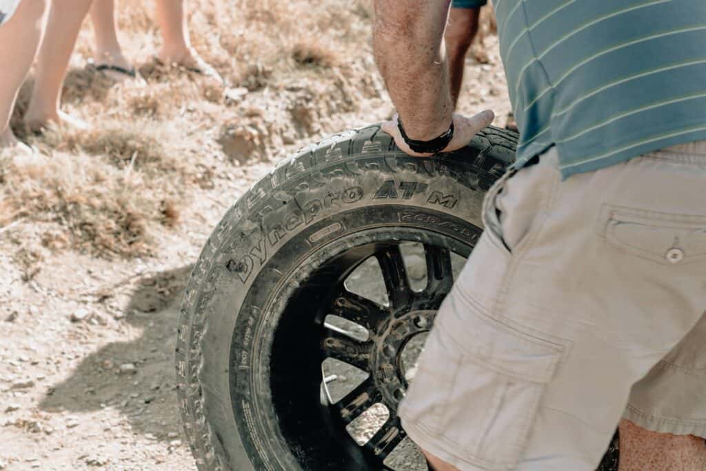 Camp Tire check