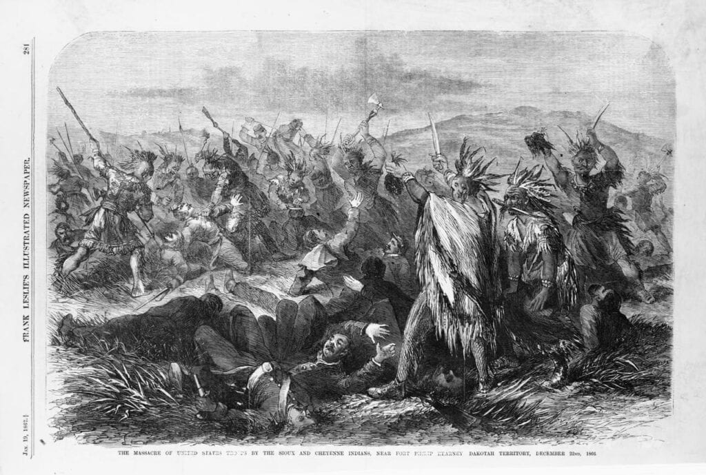 Fetterman Fight (near Fort Phil Kearny), 1866