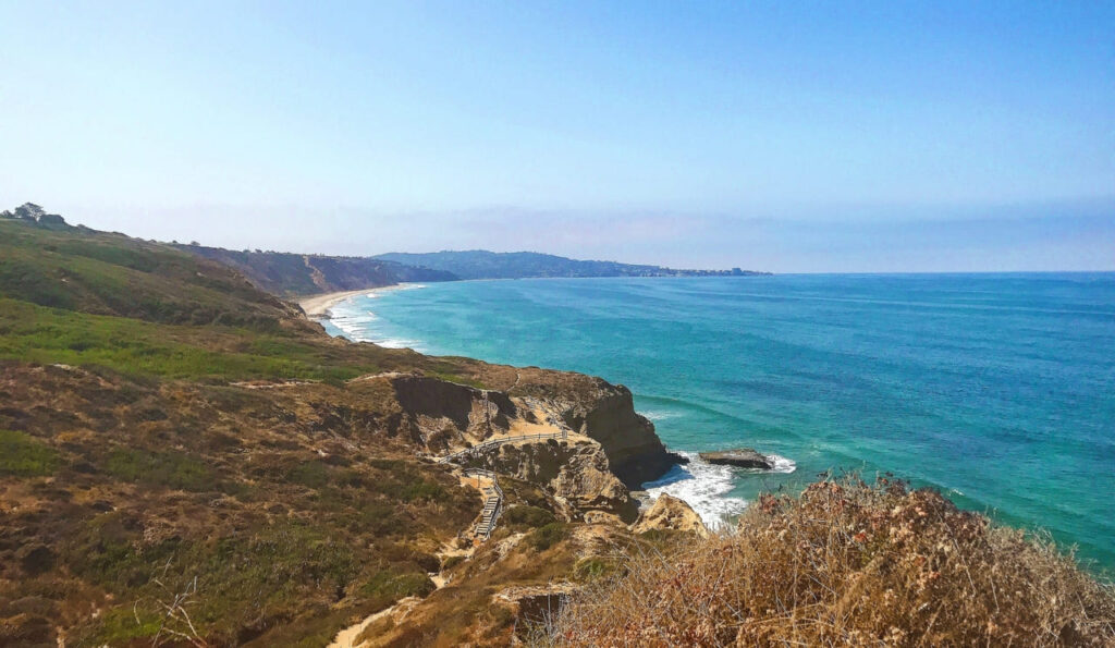 Overlook at Torrey Pines State Natural Reserve in Southern California