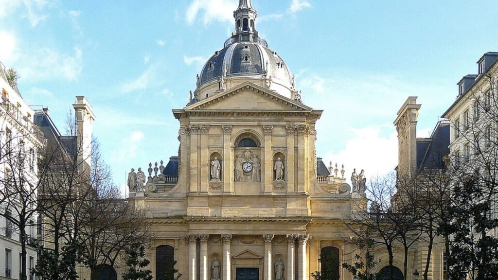 Sorbonne University Paris historic building